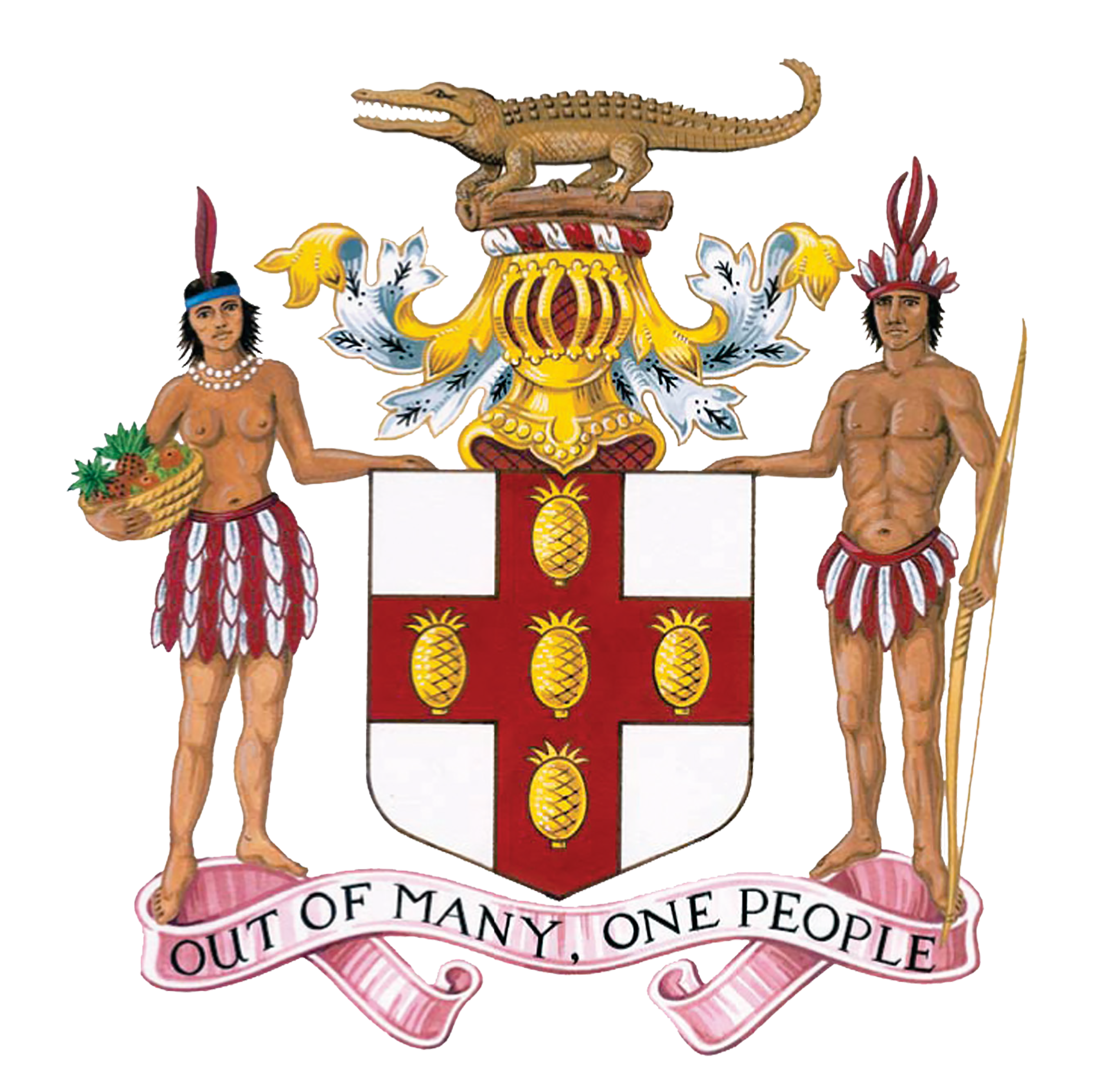 jamaica coat of arms